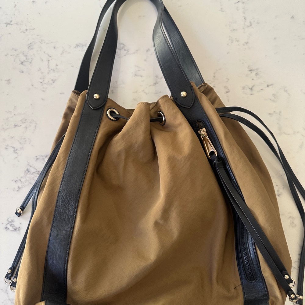 Rebecca Minkoff Satchel Nylon Tote Cinch Bag
